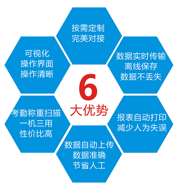 智能電子秤的應用行業及方法